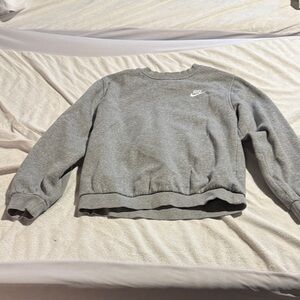 Nike Heather Gray Crewneck Sweatshirt, boys XL